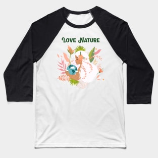 Love Nature Baseball T-Shirt